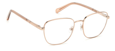 Premium Women Fossil Model Eyeglasses: Fos 7113 - Red Gold(2)- SpecSMART Eye Clinic (Diagonal View)